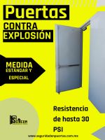 Puerta contra explosión